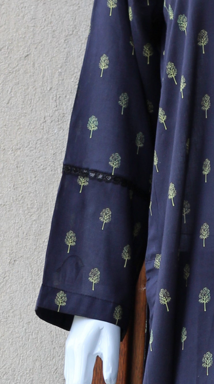 Stitched - 2 Piece Printed Lawn (Shirt + Trouser)